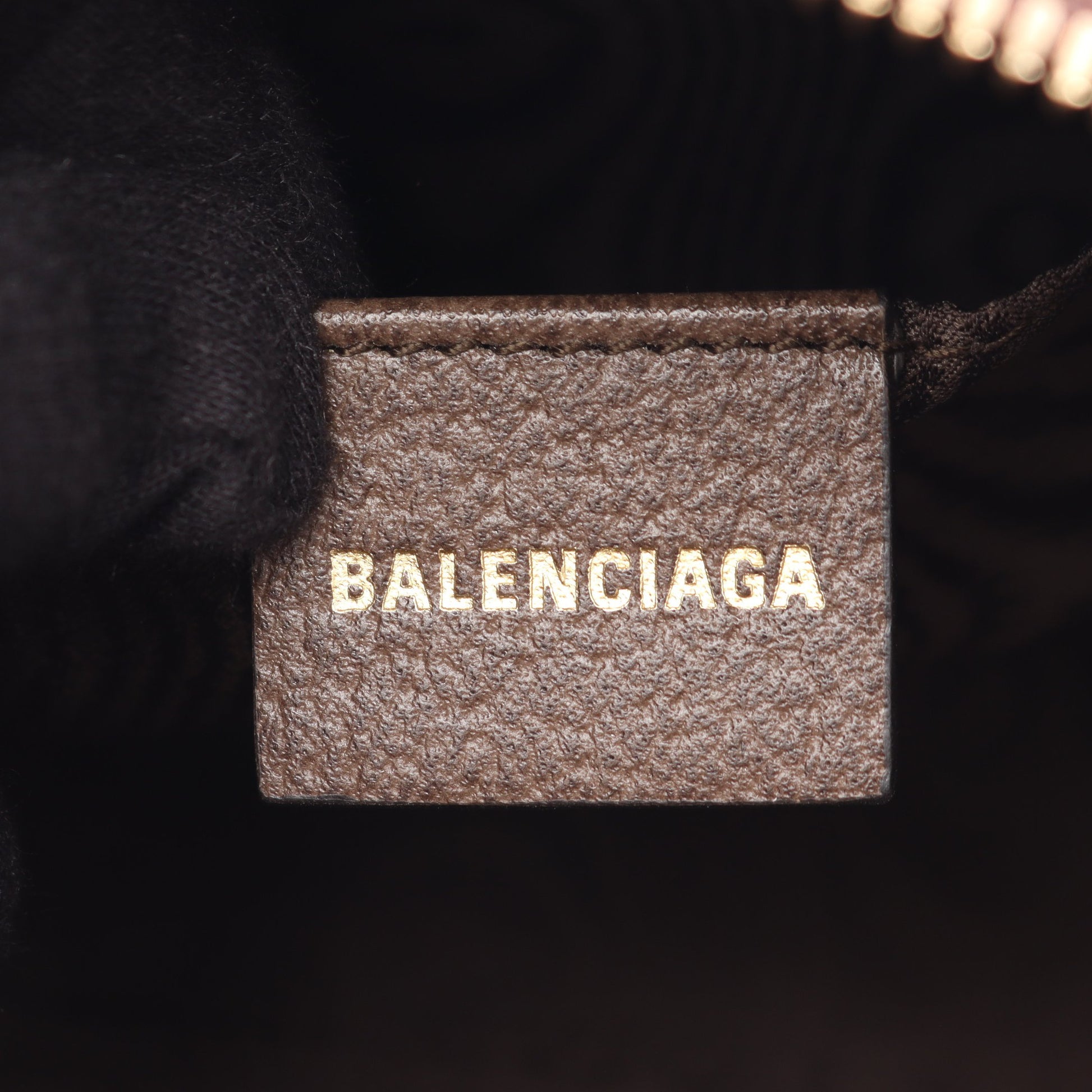 BALENCIAGA × GUCCI ザ ハッカープロジェクト 2WAY ハンドバッグ PVC レザー ベージュ ブラウン グッチ バッグ GUCCI