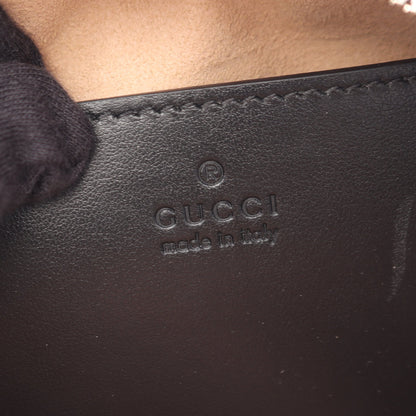 GGマーモント チェーンショルダーバッグ レザー ブラック グッチ バッグ GUCCI