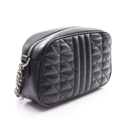 GGマーモント チェーンショルダーバッグ レザー ブラック グッチ バッグ GUCCI