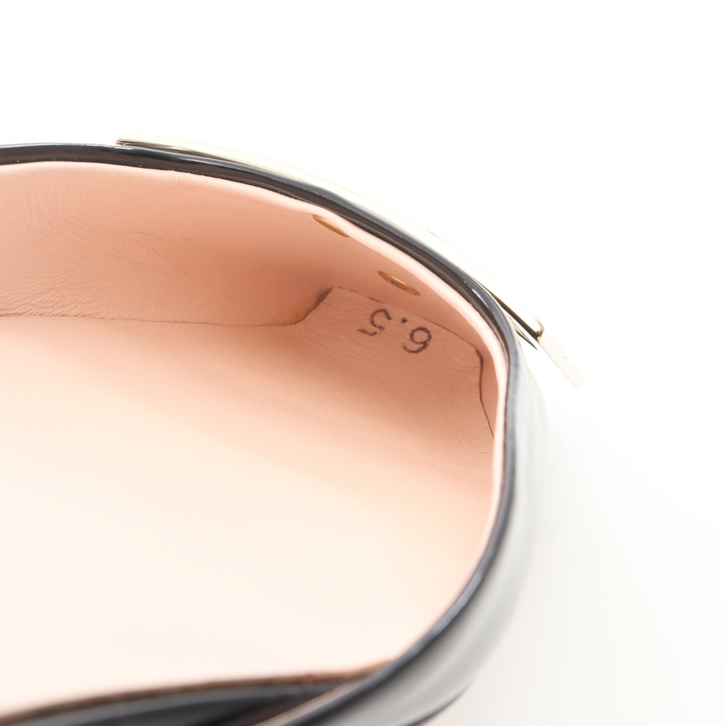 トランペット バレリーナ フラットシューズ エナメルレザー ブラック ロジェヴィヴィエ シューズ Roger Vivier