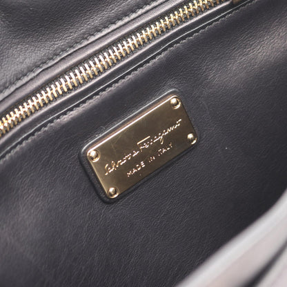 ソフィア ガンチーニ 2WAY ハンドバッグ レザー ブラック サルヴァトーレフェラガモ バッグ Salvatore Ferragamo