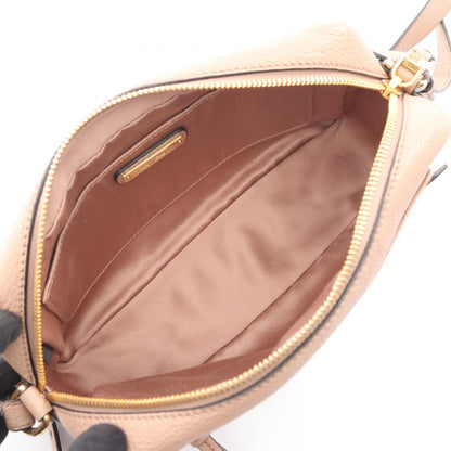 MADRAS マドラス 2WAY ショルダーバッグ レザー ピンクベージュ ミュウミュウ バッグ miu miu