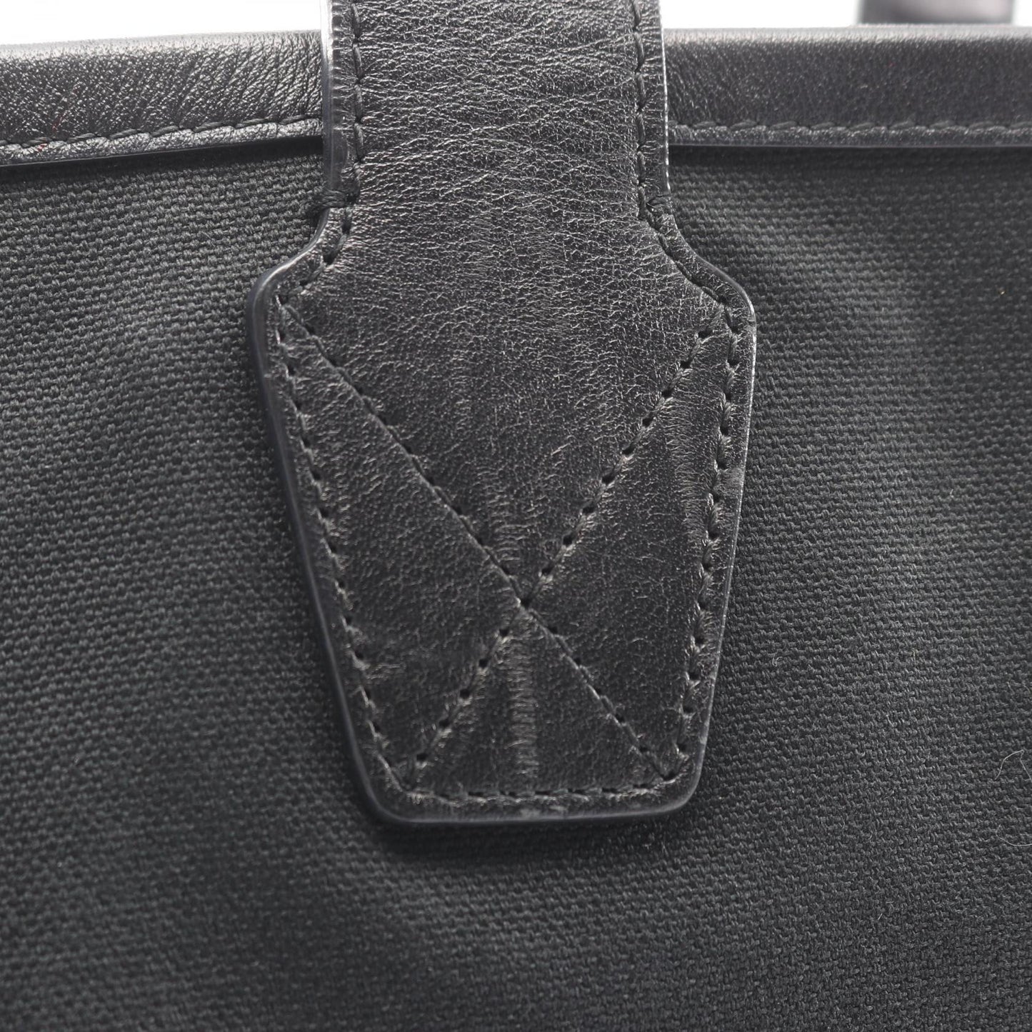 シティーズ パリ ジャンボ ハンドバッグ トートバッグ キャンバス レザー ブラック バレンシアガ バッグ BALENCIAGA