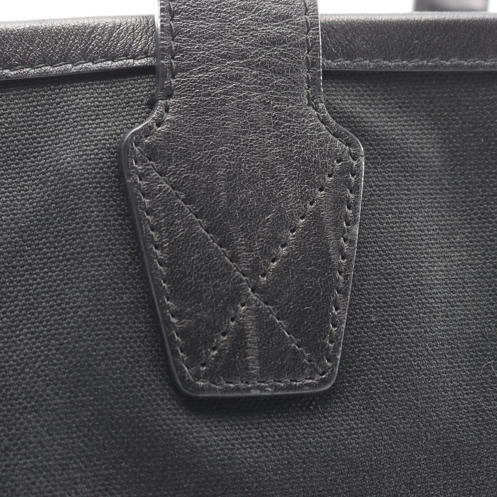 シティーズ パリ ジャンボ ハンドバッグ トートバッグ キャンバス レザー ブラック バレンシアガ バッグ BALENCIAGA
