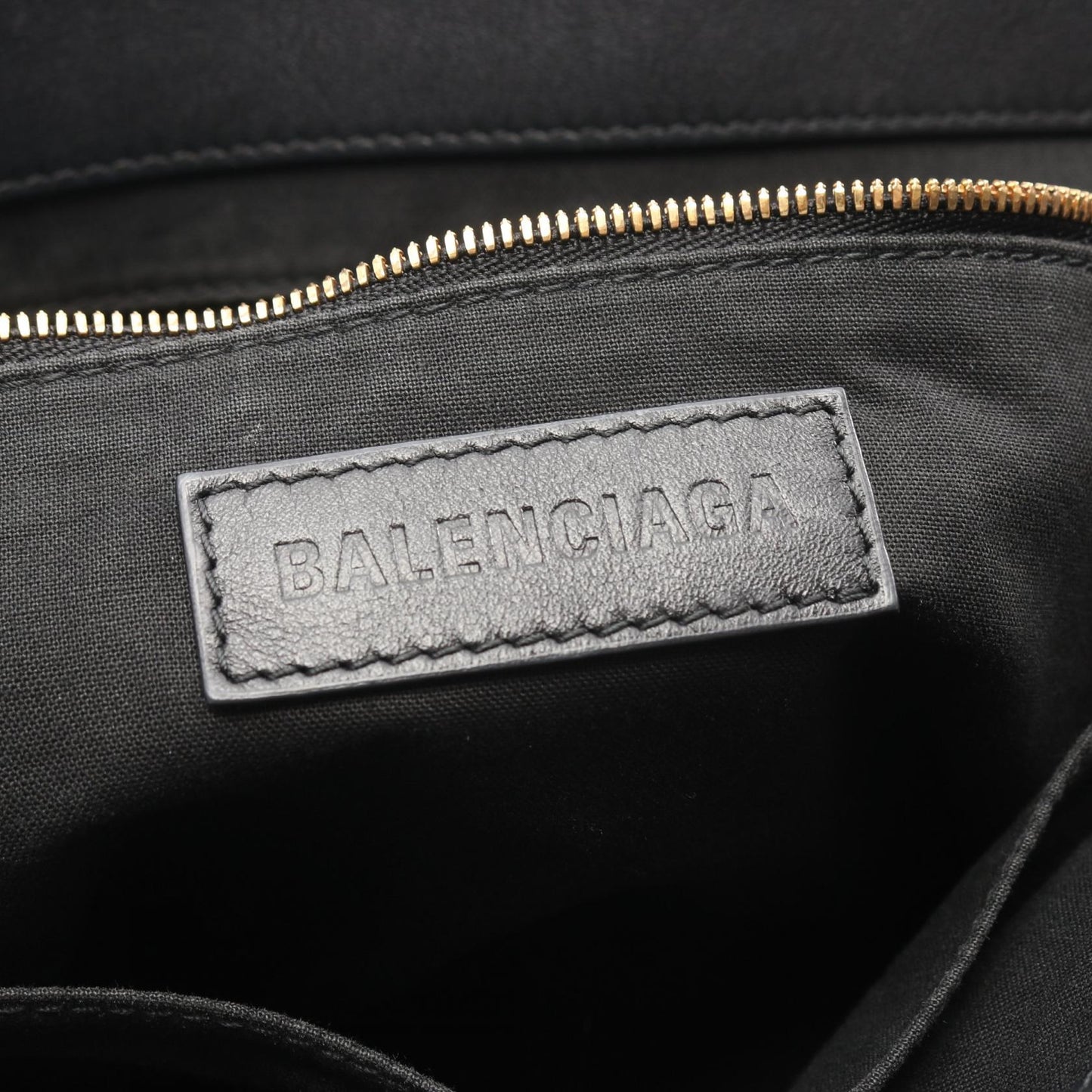 シティーズ パリ ジャンボ ハンドバッグ トートバッグ キャンバス レザー ブラック バレンシアガ バッグ BALENCIAGA