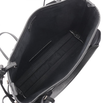 ネイビーカバ XS 2WAY ハンドバッグ レザー ブラック バレンシアガ バッグ BALENCIAGA