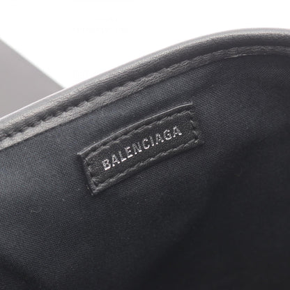 ネイビーカバ XS 2WAY ハンドバッグ レザー ブラック バレンシアガ バッグ BALENCIAGA