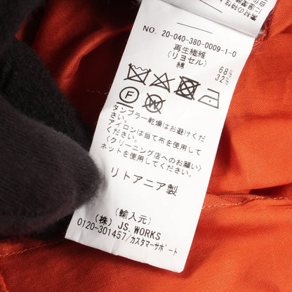 PRERTORIA DRESSES ワンピース リヨセル コットン オレンジ トーテム