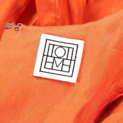 PRERTORIA DRESSES ワンピース リヨセル コットン オレンジ トーテム
