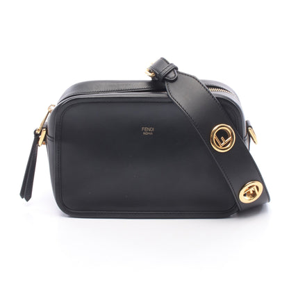 CAM キャム エフ イズ ショルダーバッグ レザー ブラック フェンディ バッグ FENDI