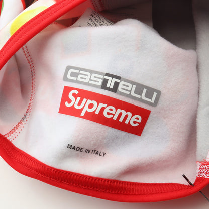 Supreme × Skittles × Castelli バラクラバ 裏起毛 帽子 レッド マルチカラー シュプリーム 財布・小物 Supreme