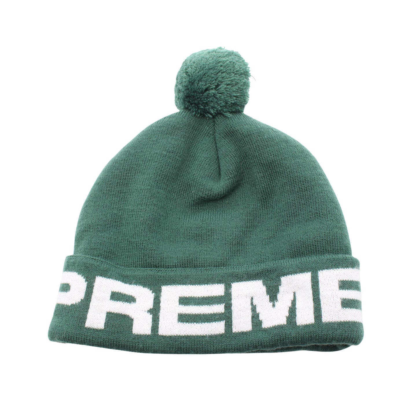 ロゴ ニット帽 ビーニー グリーン ホワイト レッド シュプリーム 財布・小物 Supreme
