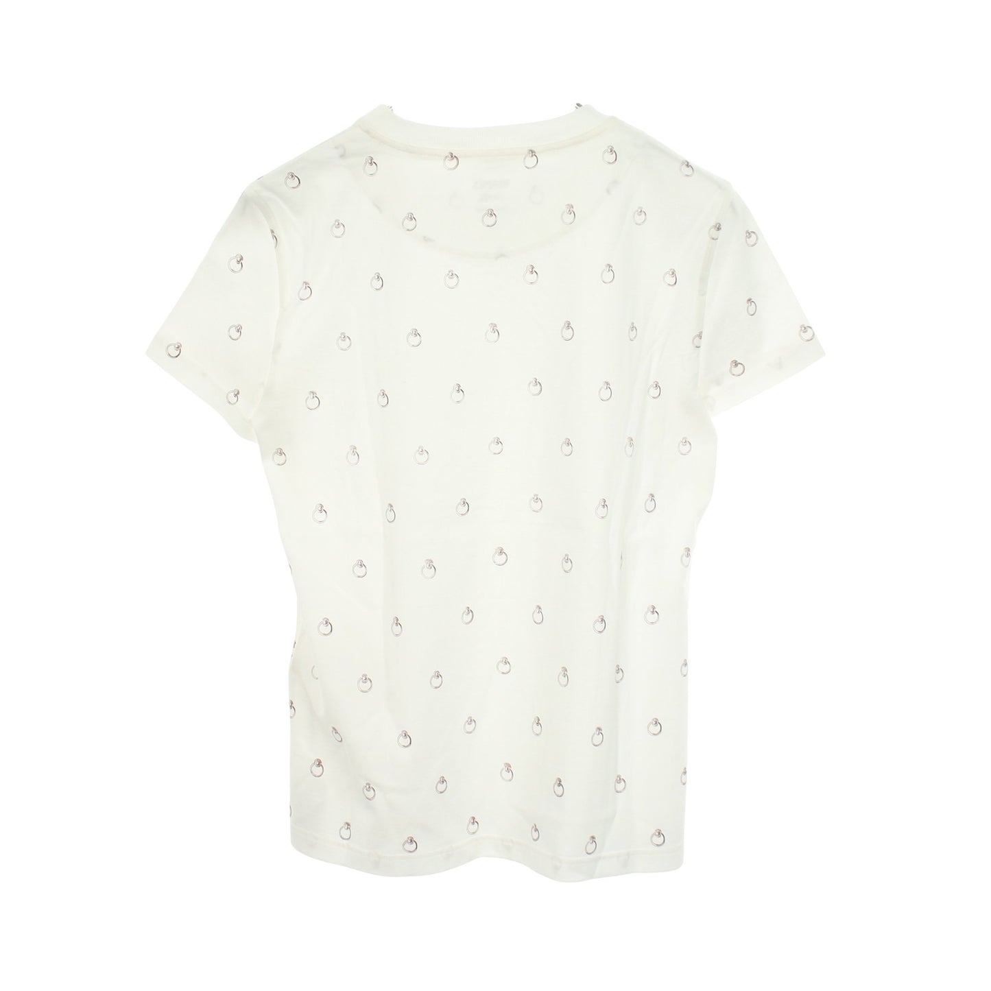 Anno Finesse アノーフィネス 半袖Tシャツ コットン ホワイト ボルドー エルメス トップス HERMES