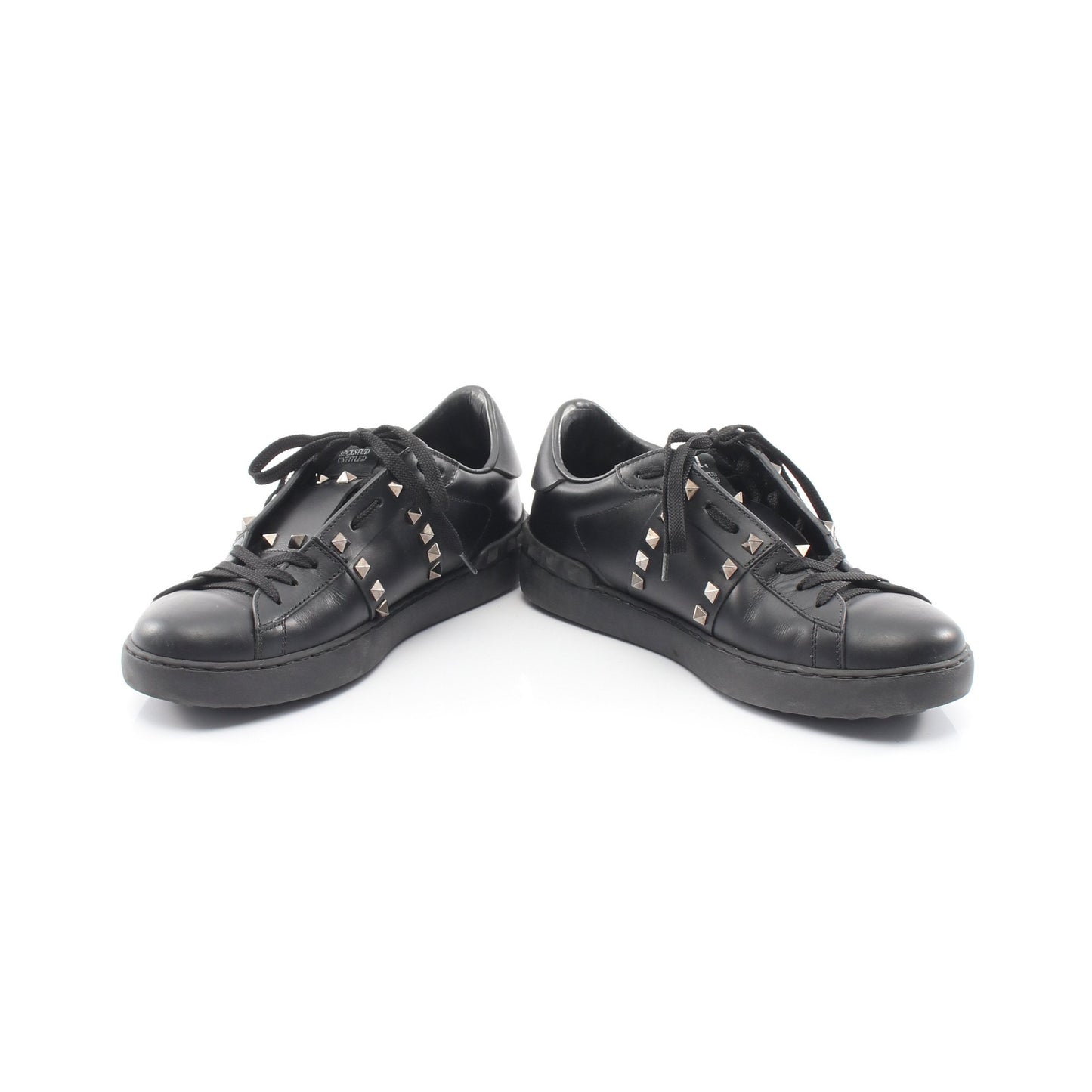 11. ROCKSTUD UNTITLED ロックスタッズ スニーカー レザー ブラック ヴァレンティノガラヴァーニ シューズ VALENTINO GARAVANI