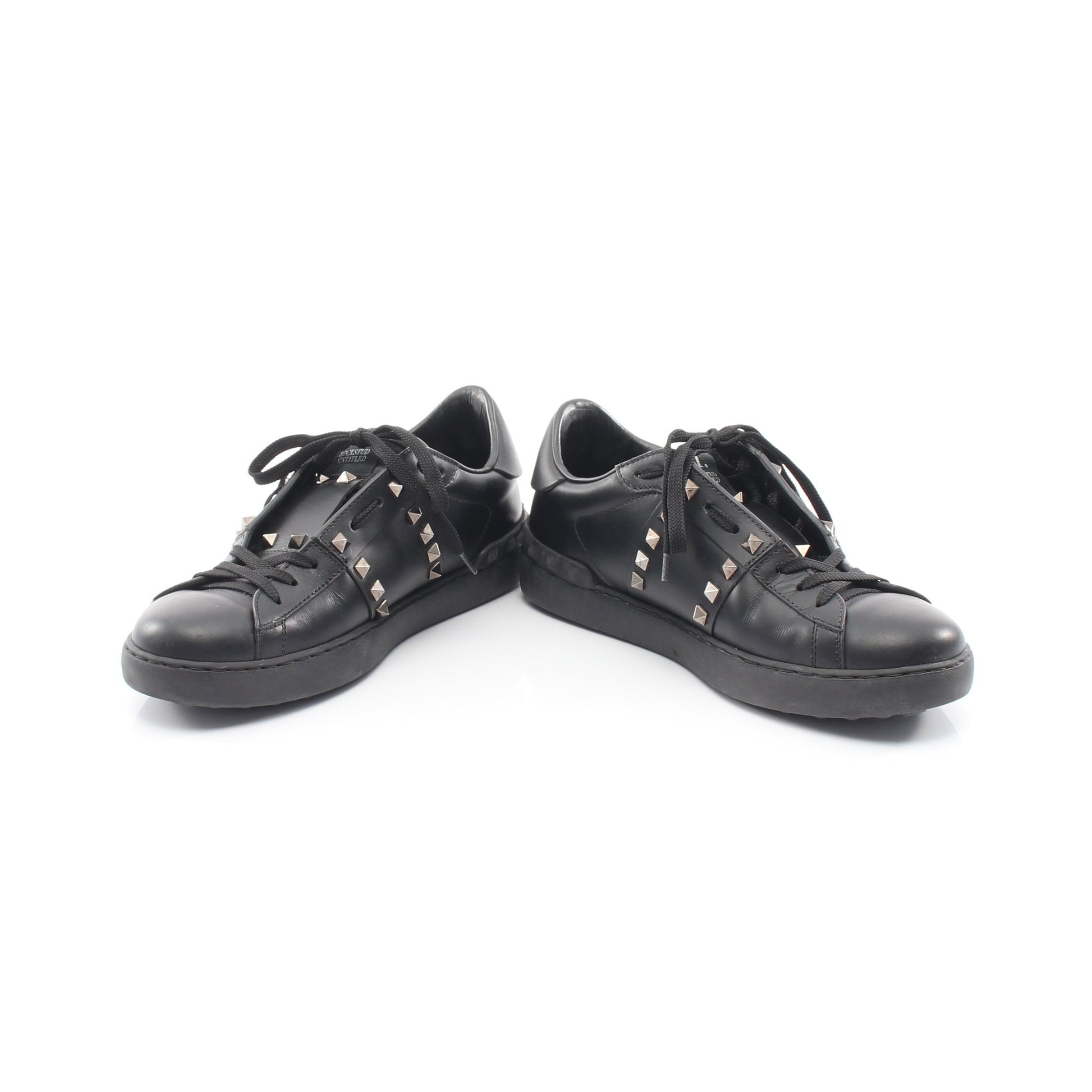 11. ROCKSTUD UNTITLED ロックスタッズ スニーカー レザー ブラック ヴァレンティノガラヴァーニ シューズ VALENTINO GARAVANI