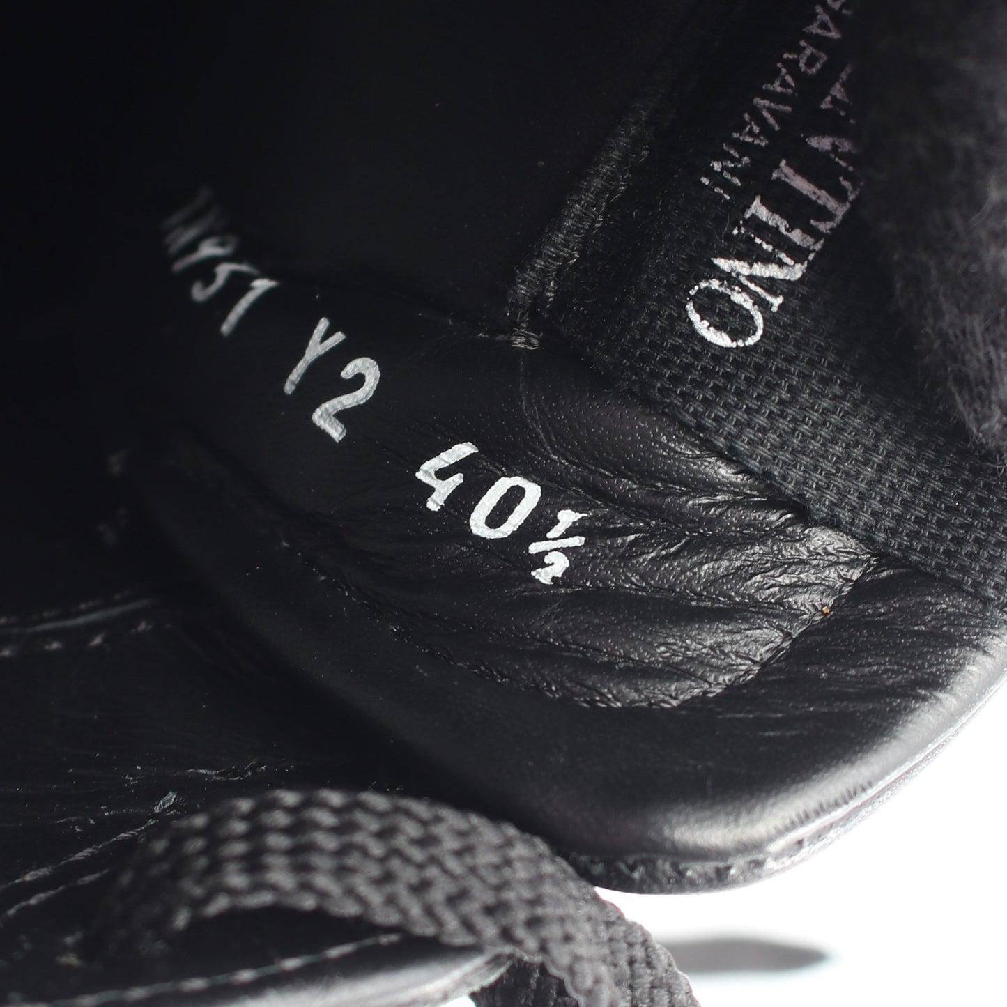 11. ROCKSTUD UNTITLED ロックスタッズ スニーカー レザー ブラック ヴァレンティノガラヴァーニ シューズ VALENTINO GARAVANI