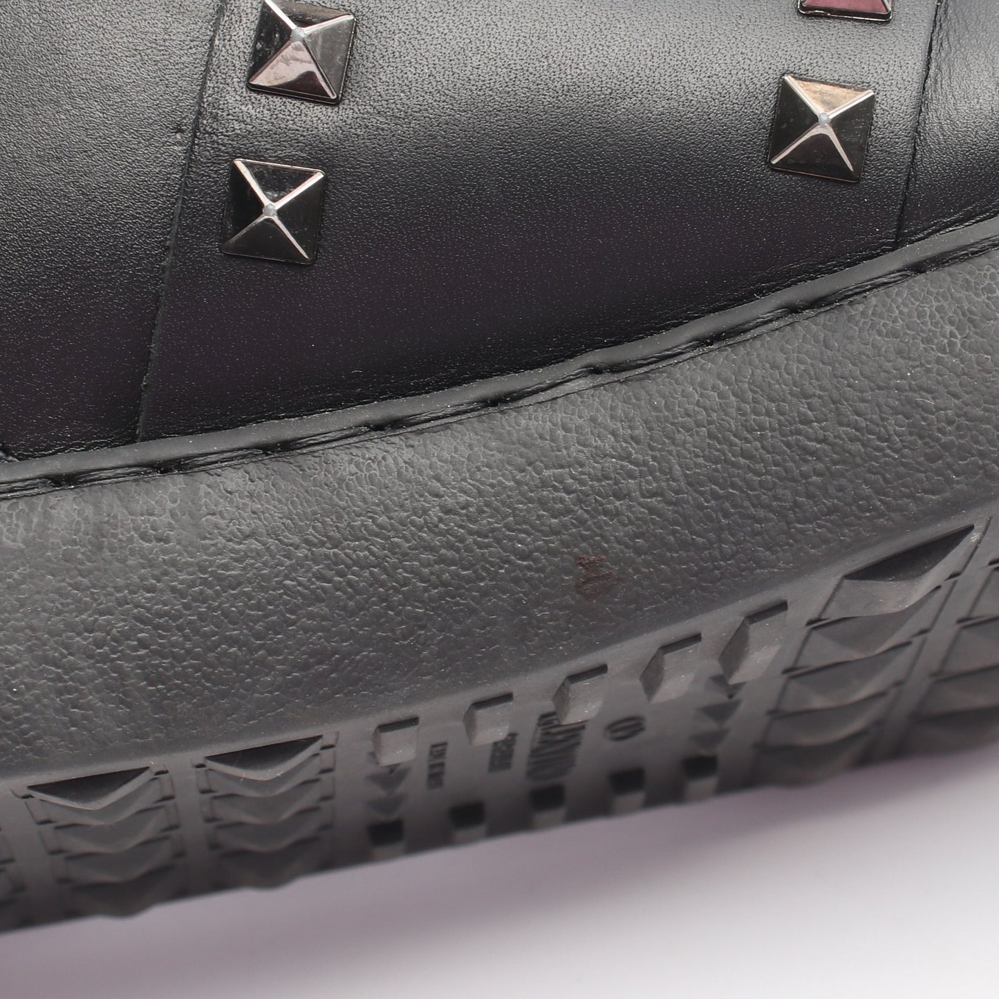 11. ROCKSTUD UNTITLED ロックスタッズ スニーカー レザー ブラック ヴァレンティノガラヴァーニ シューズ VALENTINO GARAVANI