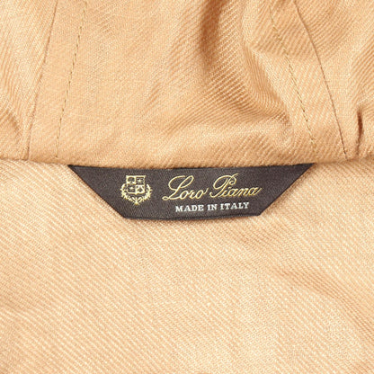 アノラックパーカー フーディ ジャケット リネン ベージュ ロロピアーナ アウター Loro Piana