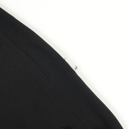ワイドパンツ シルク ブラック アルマーニコレッツォーニ ボトムス Armani Collezioni