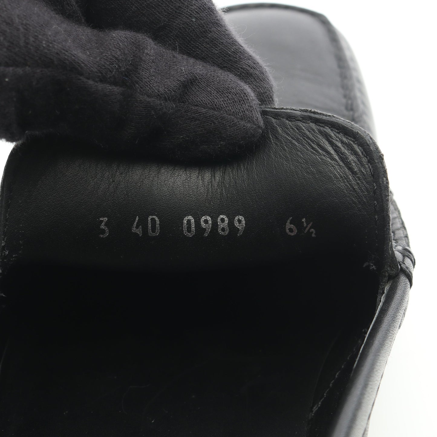 スリッポン ローファー レザー ブラック プラダ シューズ PRADA