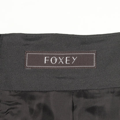 スカート シルク ブラック フォクシー ボトムス FOXEY