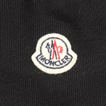 フリル 切替 半袖 ワンピース コットン ウール ナイロン ブラック モンクレール ワンピース MONCLER
