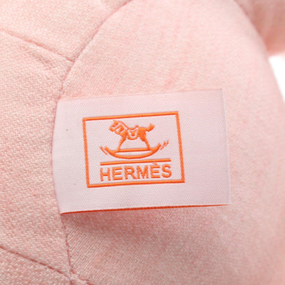 ベビーエルミー ローズリラ ぬいぐるみ インテリア 小物 リネン ライトピンク エルメス 財布・小物 HERMES