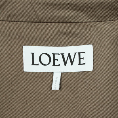 フーディジャケット ブルゾン コットン カーキグリーン ロエベ アウター LOEWE