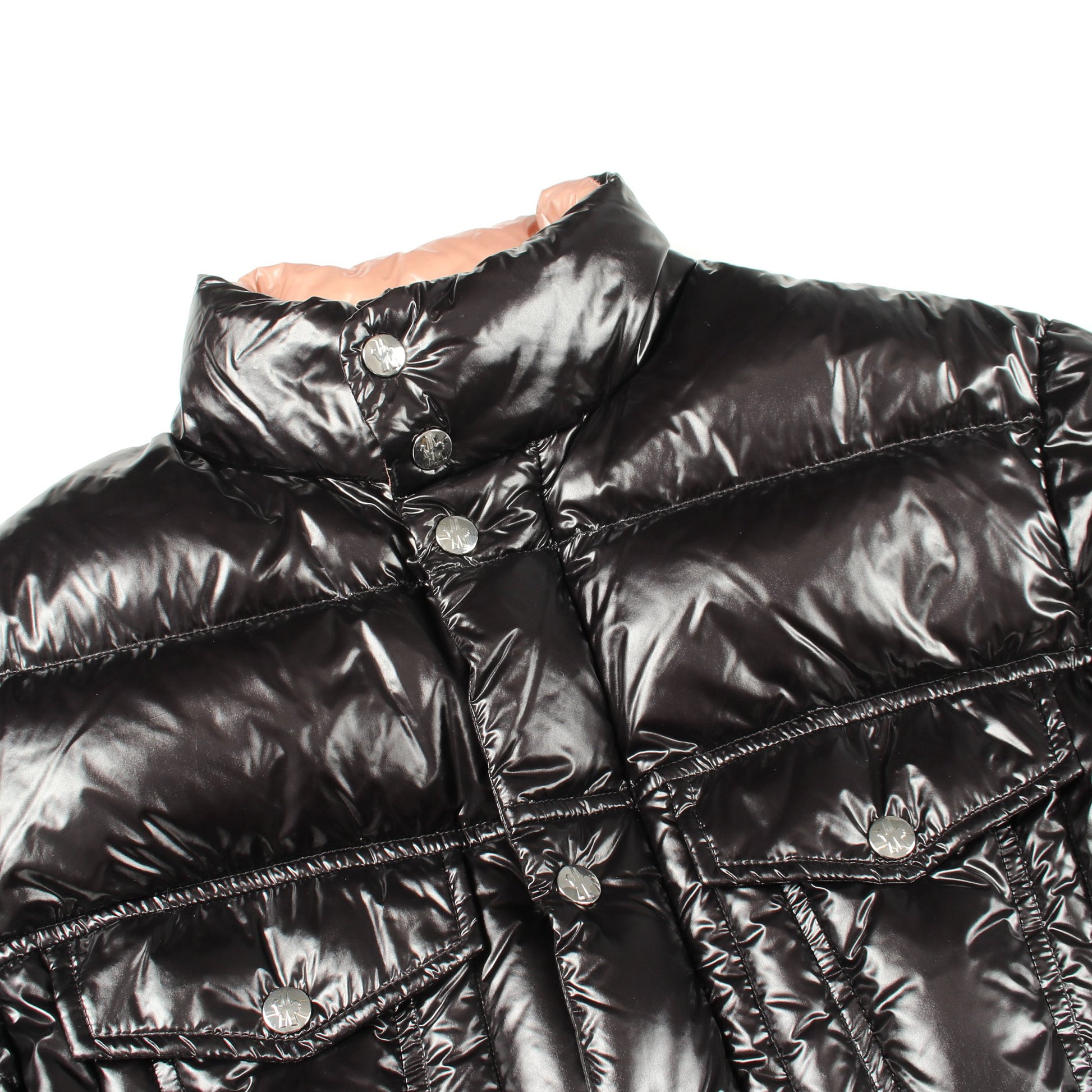 MONTMIRAL フード付き ダウンジャケット ナイロン ブラック モンクレール アウター MONCLER