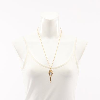 ミラーモチーフ ネックレス GP ゴールド クリスチャンディオール アクセサリー Christian Dior