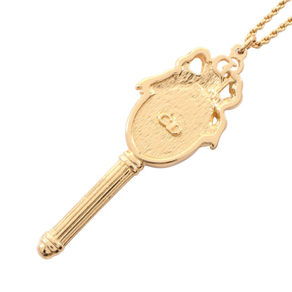 ミラーモチーフ ネックレス GP ゴールド クリスチャンディオール アクセサリー Christian Dior