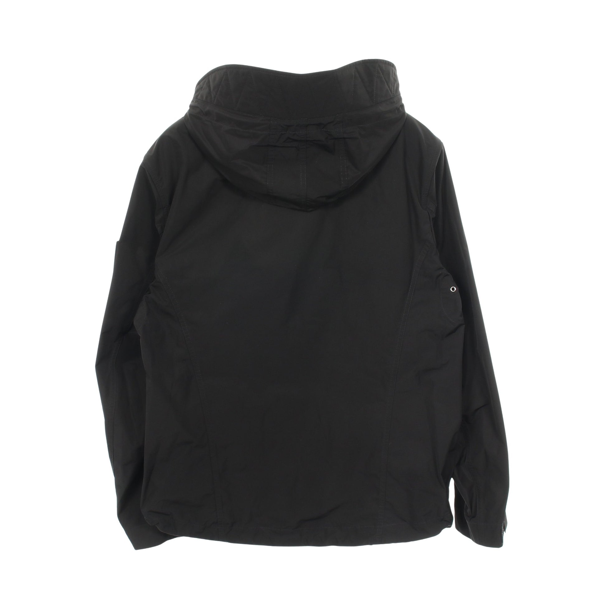 フード付き ジップアップ ジャケット ブラック バーバリー アウター BURBERRY