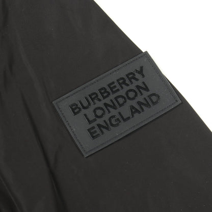フード付き ジップアップ ジャケット ブラック バーバリー アウター BURBERRY