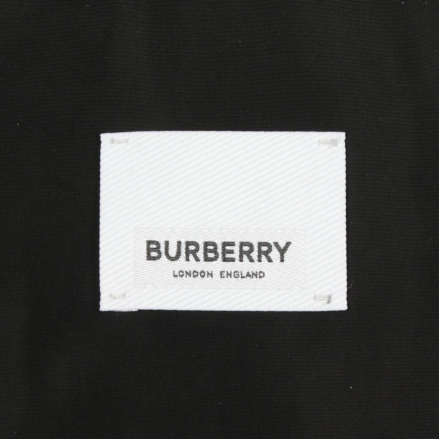 フード付き ジップアップ ジャケット ブラック バーバリー アウター BURBERRY