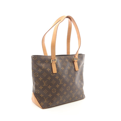 カバピアノ モノグラム ショルダーバッグ PVC レザー ブラウン ルイヴィトン バッグ LOUIS VUITTON