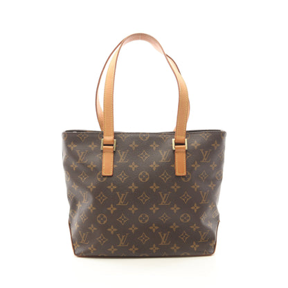 カバピアノ モノグラム ショルダーバッグ PVC レザー ブラウン ルイヴィトン バッグ LOUIS VUITTON