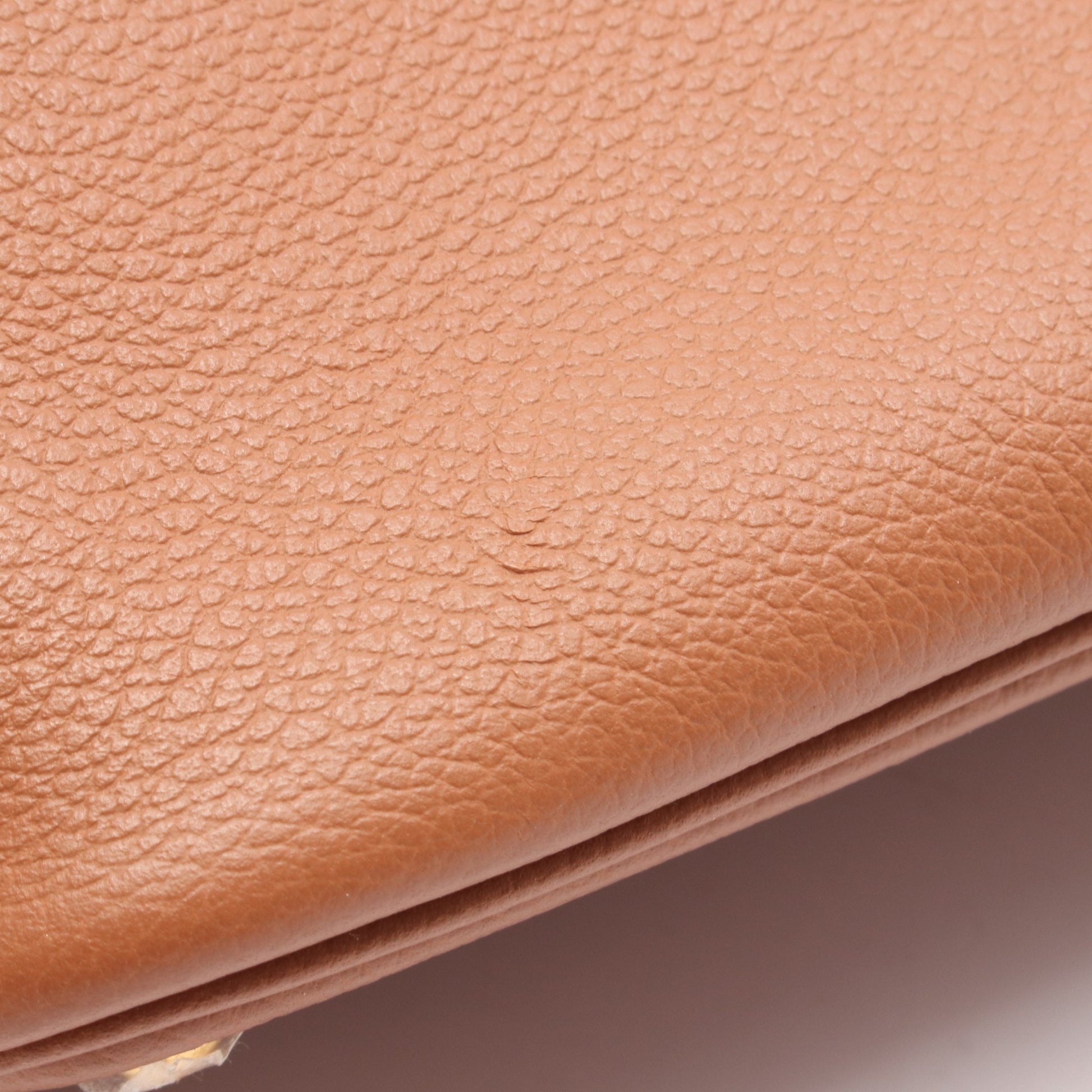 ボリード1923 ミニ ゴールド 2WAY ハンドバッグ エバーカラー ブラウン ゴールド金具 K刻印 エルメス バッグ HERMES