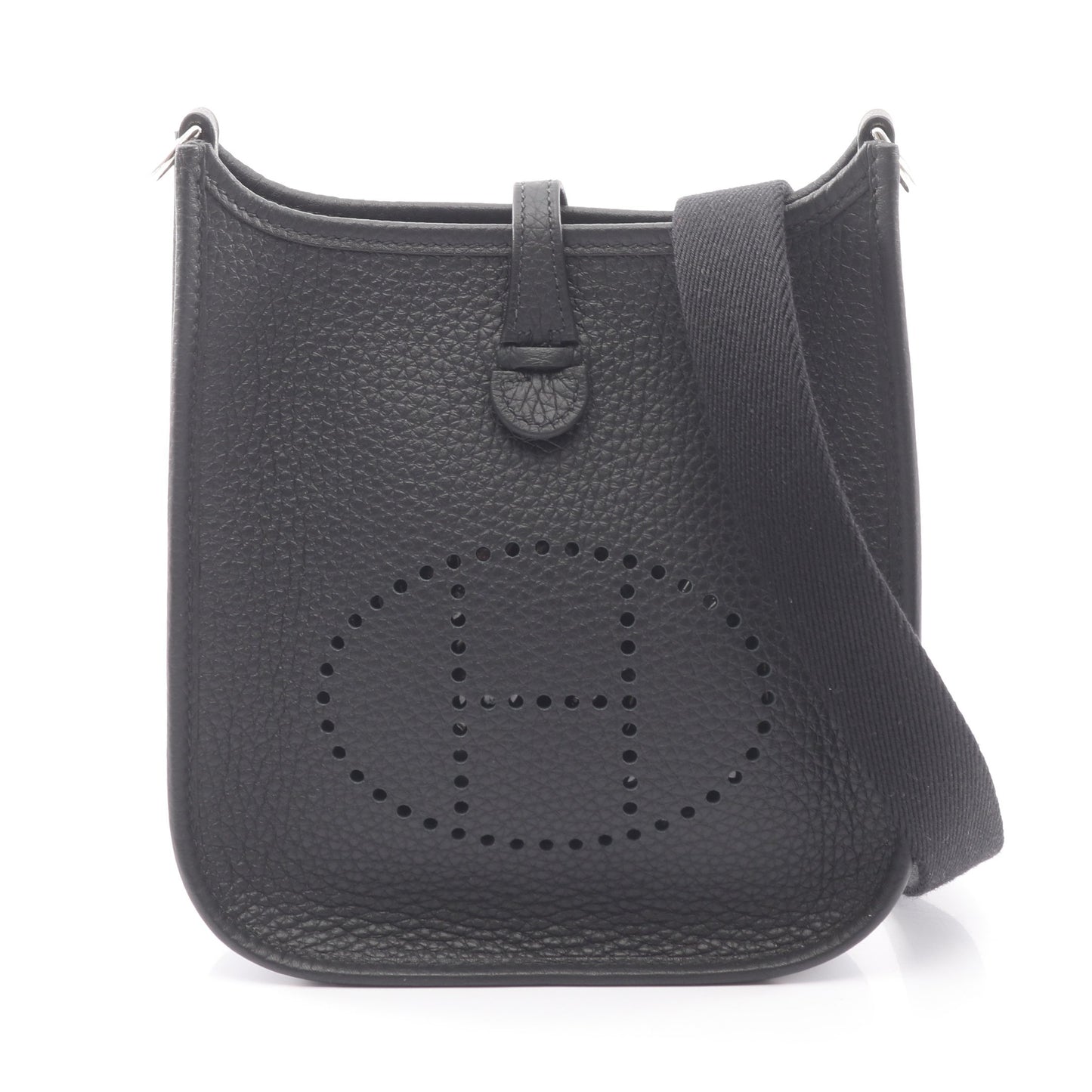 エヴリンTPM ショルダーバッグ トリヨンクレマンス ブラック シルバー金具 G刻印 エルメス バッグ HERMES