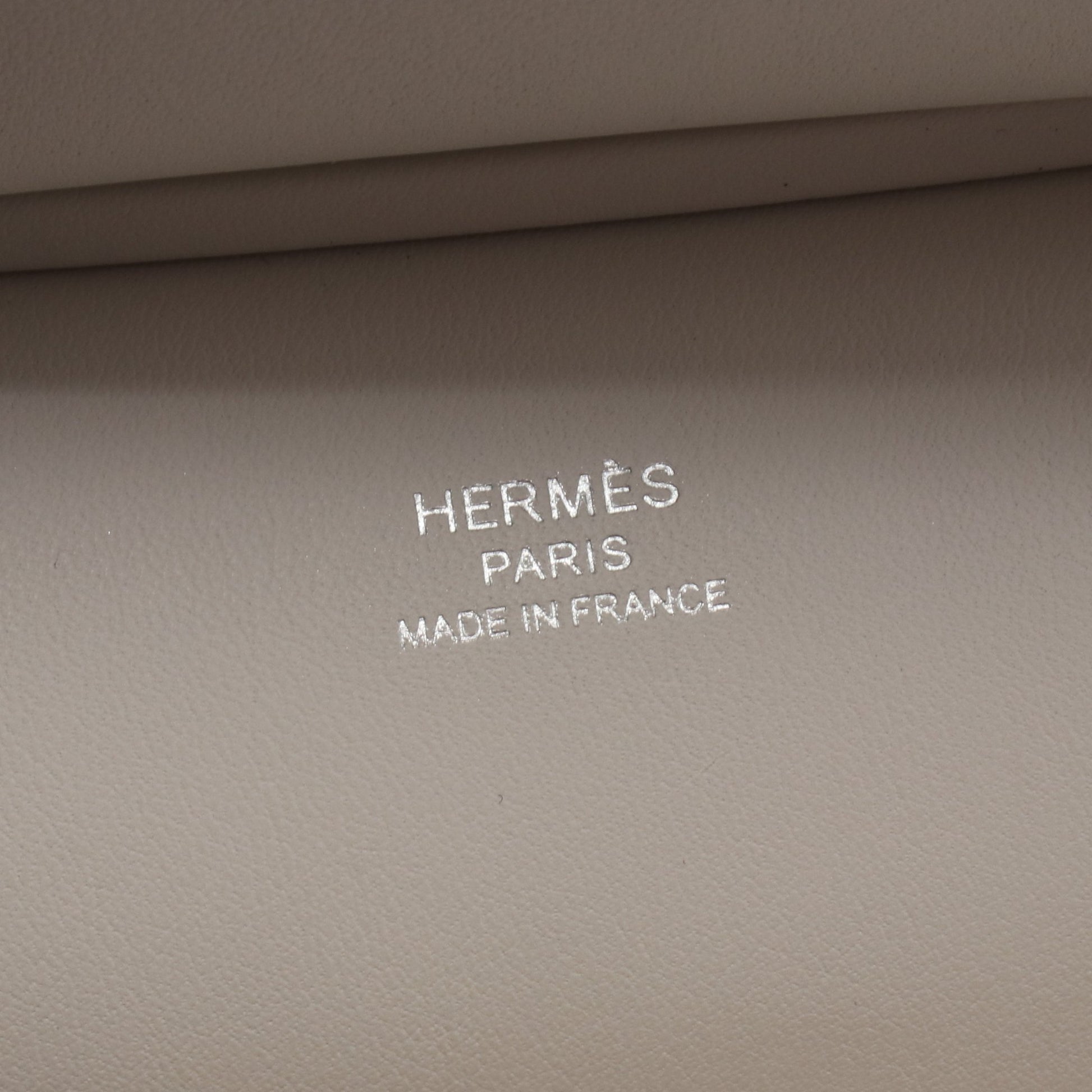 ジプシエール ミニ ベトン ショルダーバッグ ヴォースイフト オフホワイト シルバー金具 K刻印 エルメス バッグ HERMES