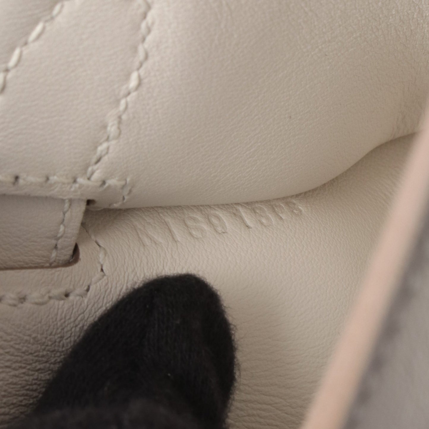 ジプシエール ミニ ベトン ショルダーバッグ ヴォースイフト オフホワイト シルバー金具 K刻印 エルメス バッグ HERMES