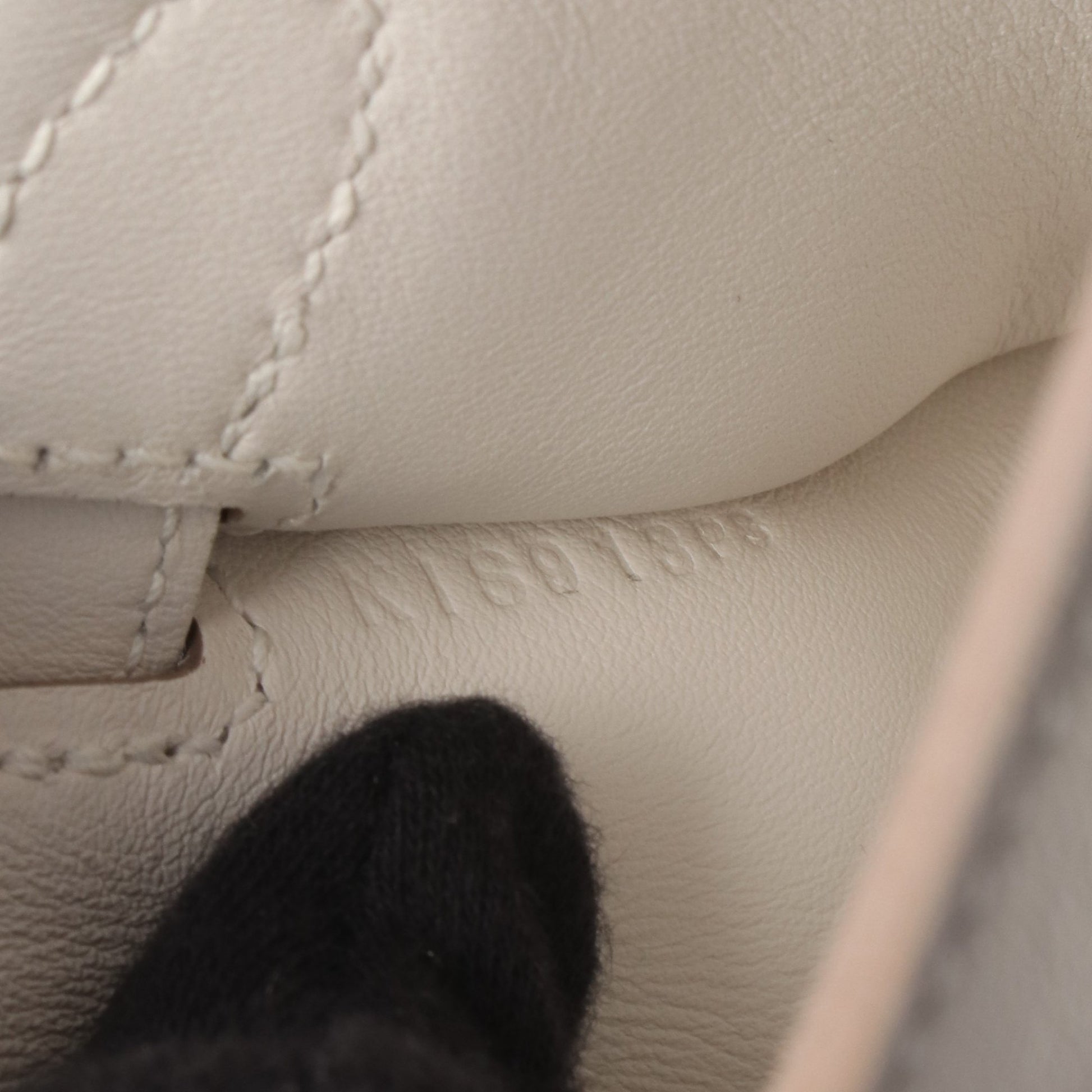 ジプシエール ミニ ベトン ショルダーバッグ ヴォースイフト オフホワイト シルバー金具 K刻印 エルメス バッグ HERMES