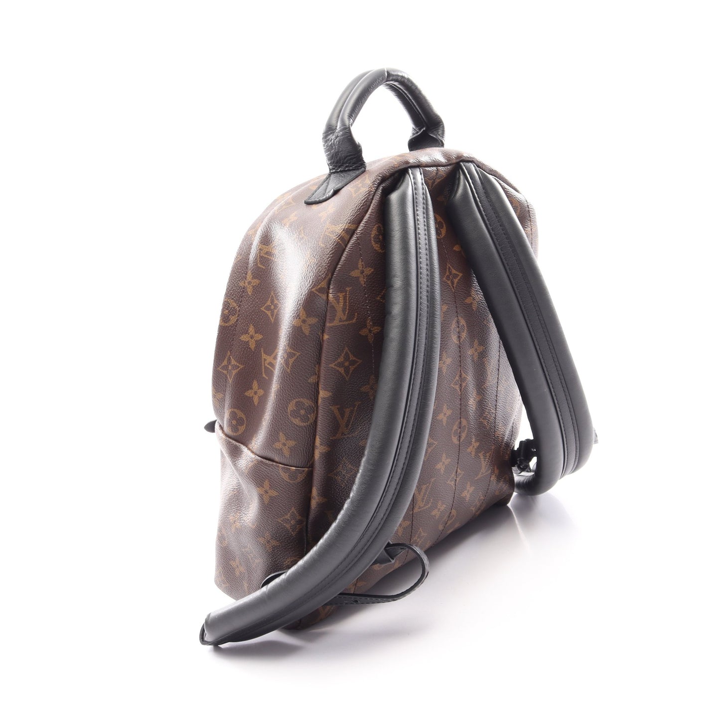 パームスプリングス バックパックMM モノグラム リュックサック PVC レザー ブラウン ルイヴィトン バッグ LOUIS VUITTON