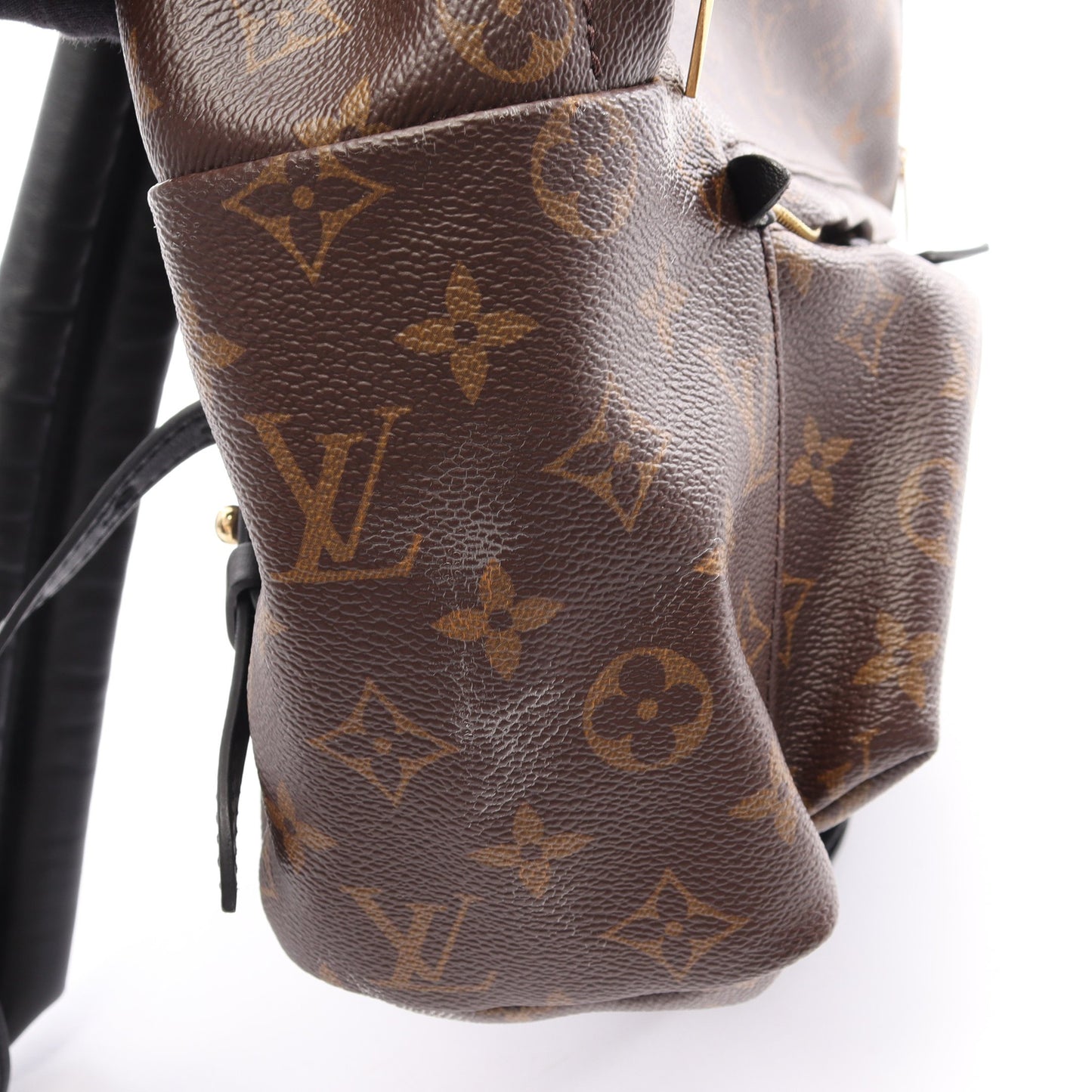 パームスプリングス バックパックMM モノグラム リュックサック PVC レザー ブラウン ルイヴィトン バッグ LOUIS VUITTON