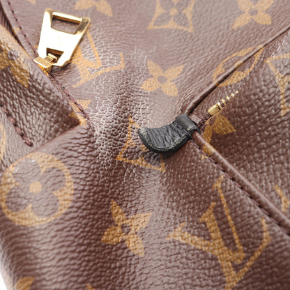 パームスプリングス バックパックMM モノグラム リュックサック PVC レザー ブラウン ルイヴィトン バッグ LOUIS VUITTON