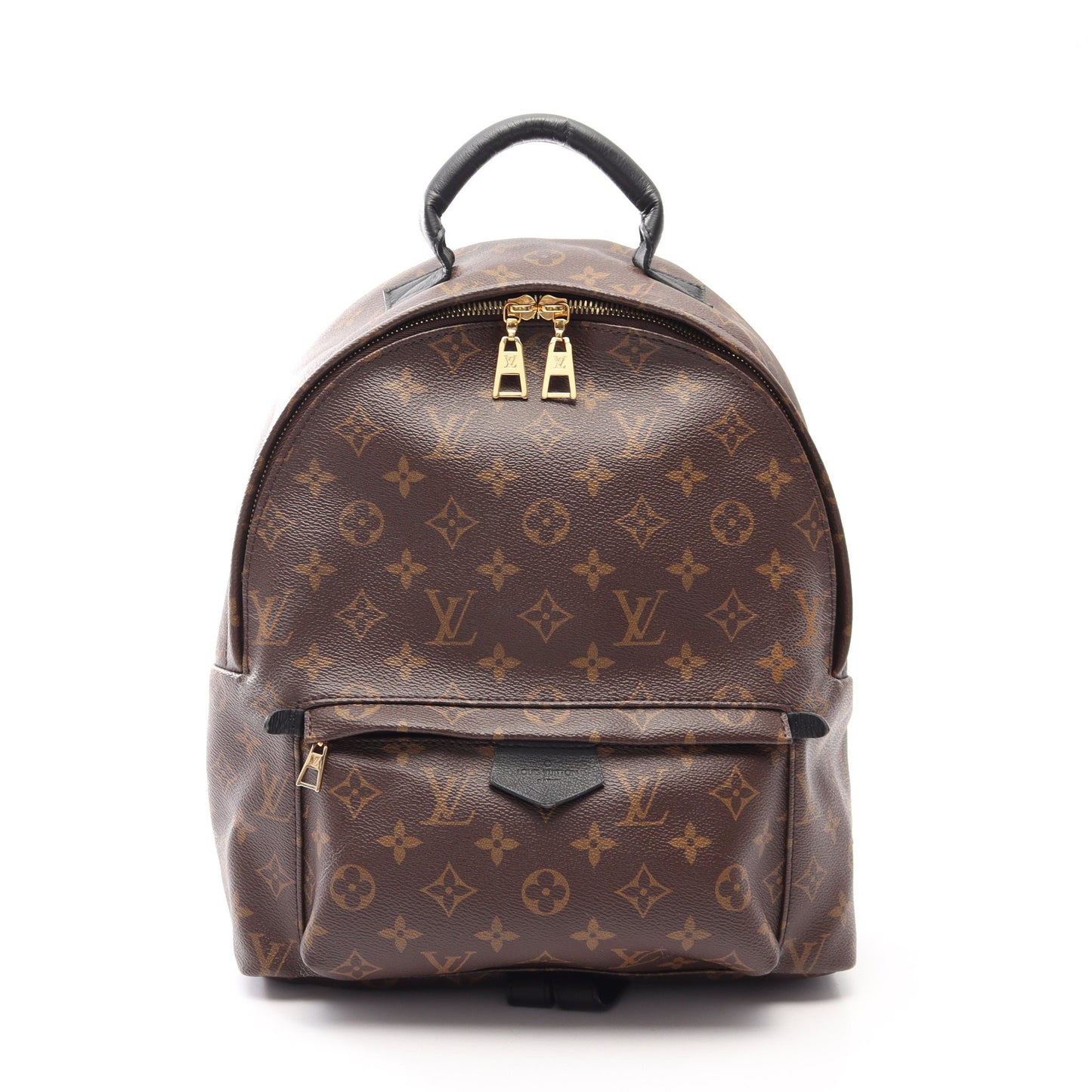 パームスプリングス バックパックMM モノグラム リュックサック PVC レザー ブラウン ルイヴィトン バッグ LOUIS VUITTON