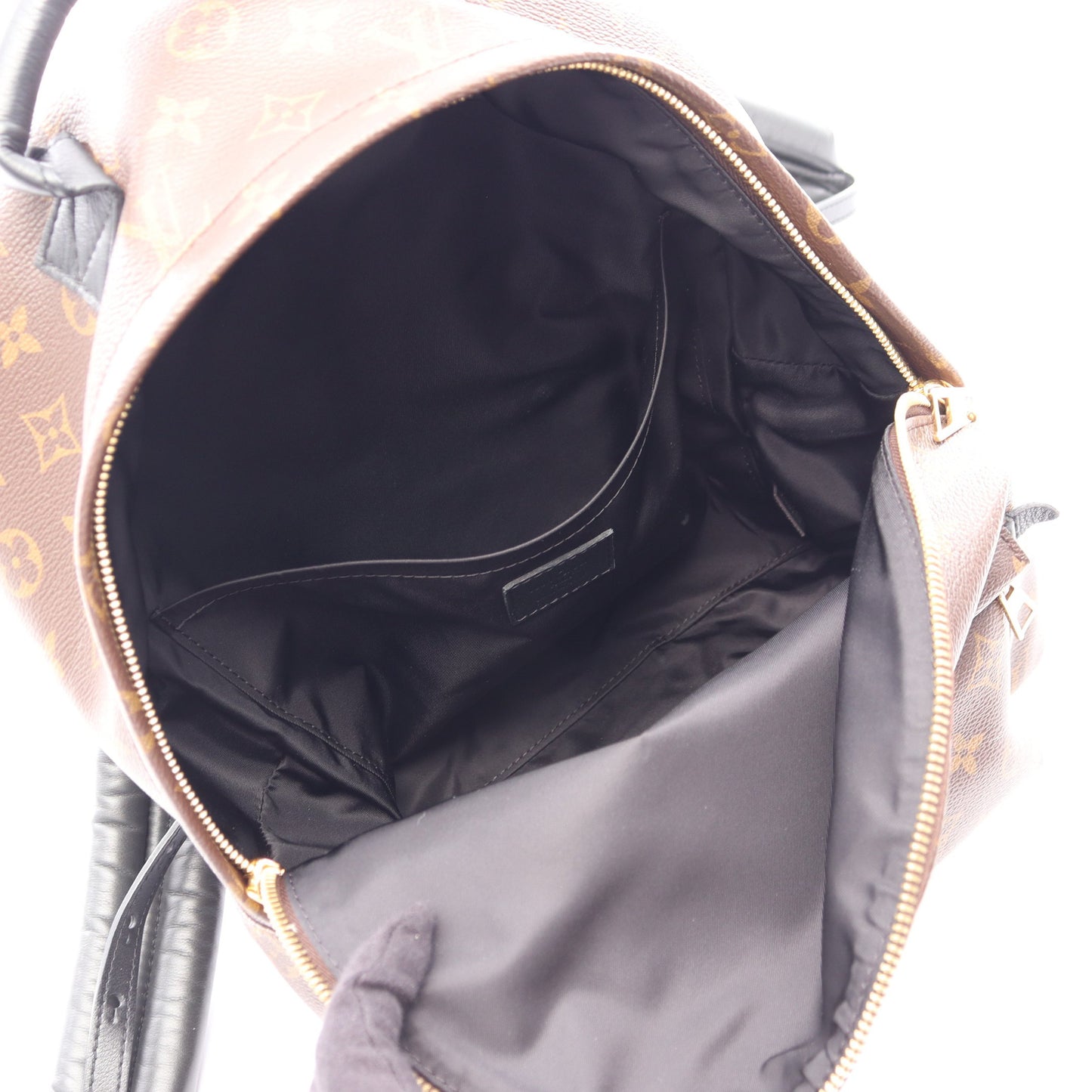 パームスプリングス バックパックMM モノグラム リュックサック PVC レザー ブラウン ルイヴィトン バッグ LOUIS VUITTON