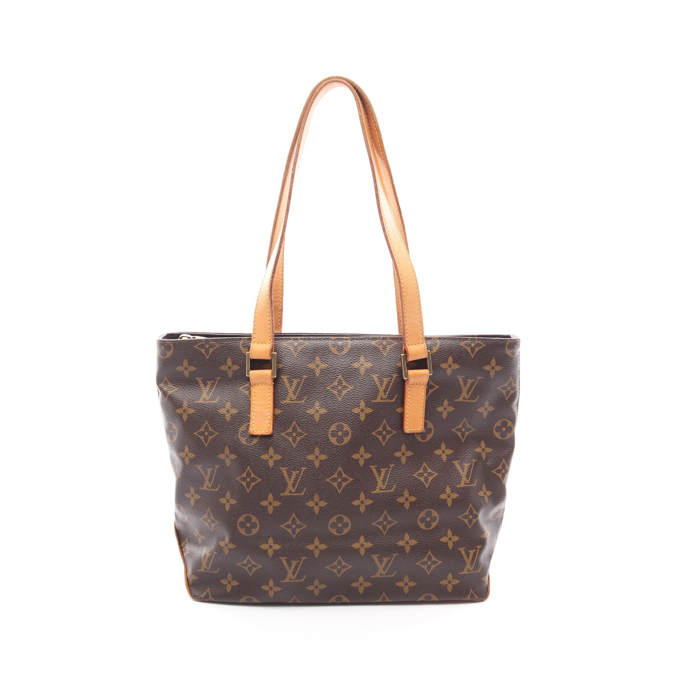 ルイ・ヴィトン LOUIS VUITTON カバピアノ ショルダーバッグ バッグ PVCコーティングキャンバス レザー モノグラム レディース ブラウン系 M51148 【中古】 カバピアノ モノグラム ショルダーバッグ PVC レザー ブラウン ルイ