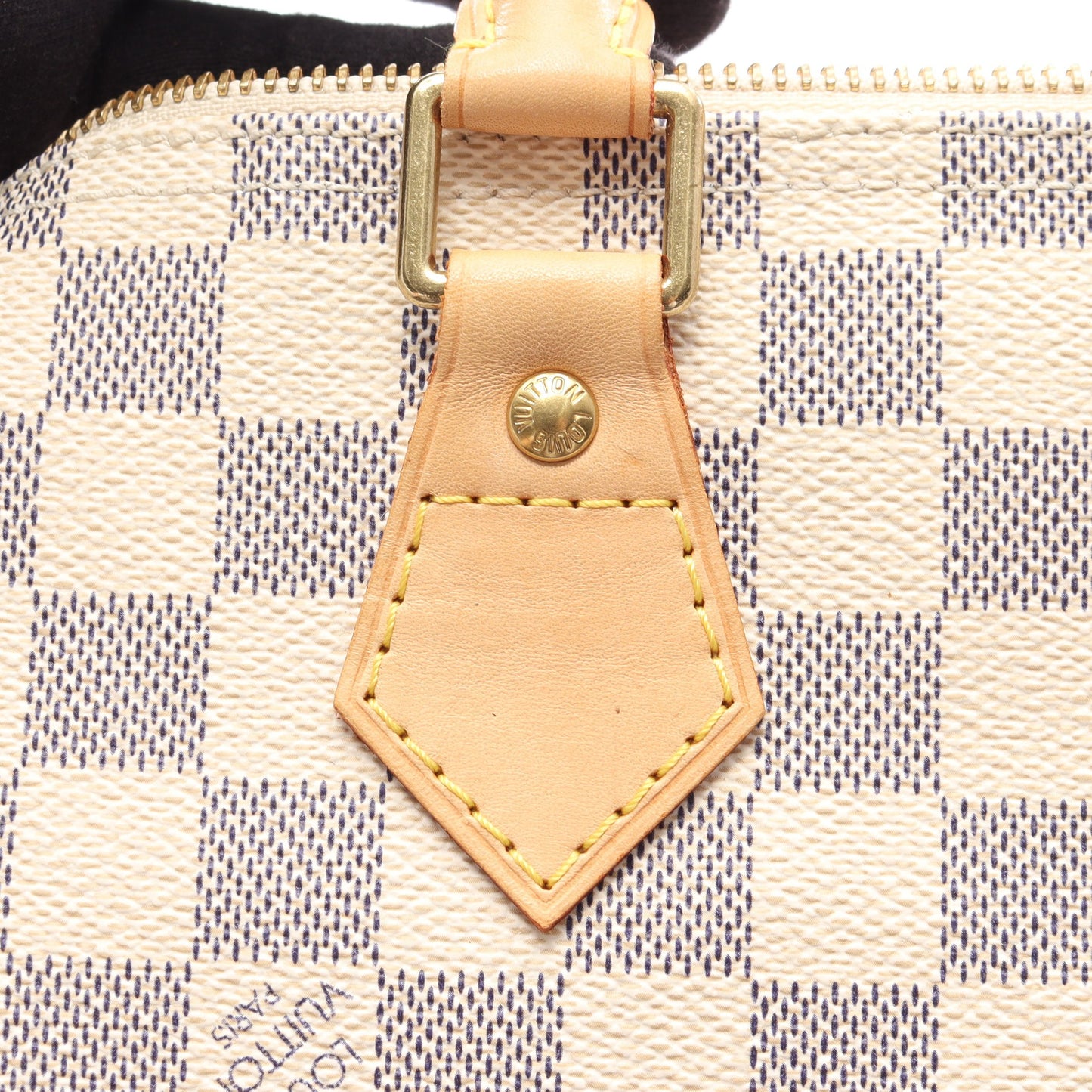 スピーディ バンドリエール30 ダミエアズール ハンドバッグ PVC レザー ホワイト ルイヴィトン バッグ LOUIS VUITTON