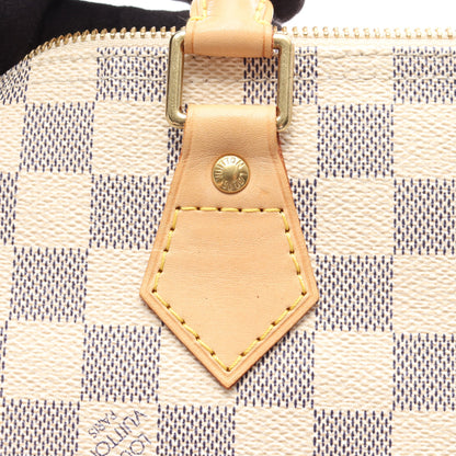 スピーディ バンドリエール30 ダミエアズール ハンドバッグ PVC レザー ホワイト ルイヴィトン バッグ LOUIS VUITTON