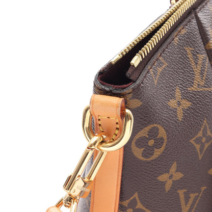 テュレンMM モノグラム 2WAY ハンドバッグ PVC レザー ブラウン ルイヴィトン バッグ LOUIS VUITTON